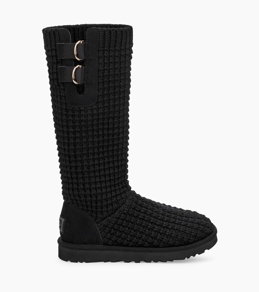 Ugg Tall Boots Canada - Ugg Women's Classic Solene Black